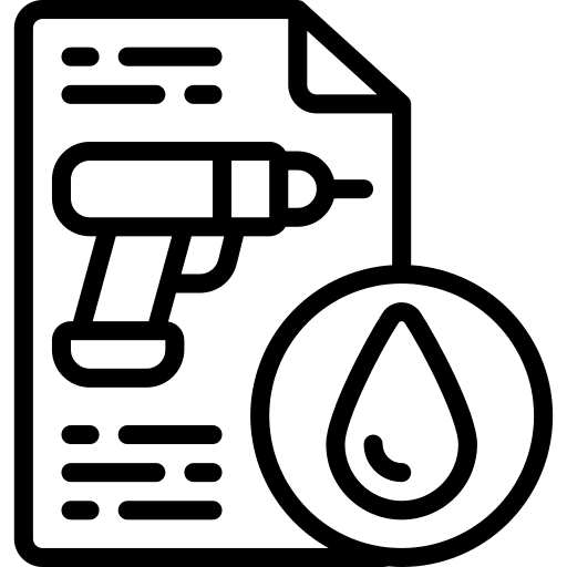 Oil drill drilling files and folders oil icon