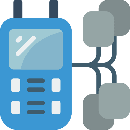 Device baby pregnancy healthcare and medical icon