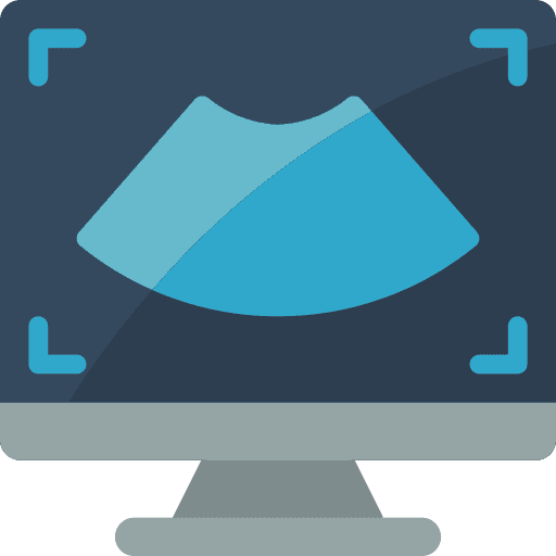 Scan healthcare and medical electronics scan icon