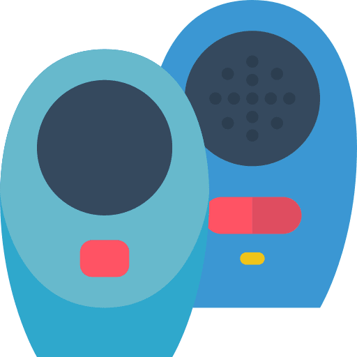 Baby monitor electronic communications communication icon