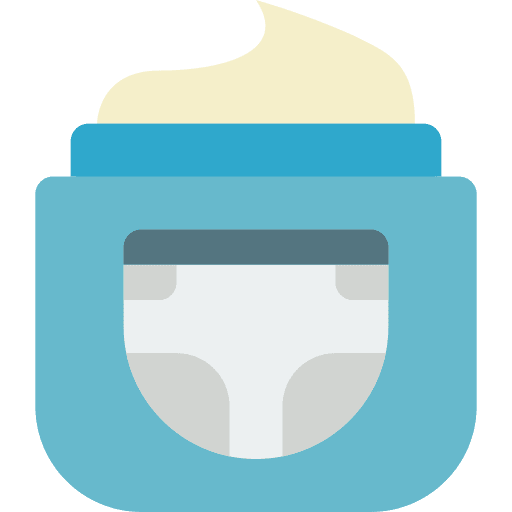 Cream cream diaper motherhood icon