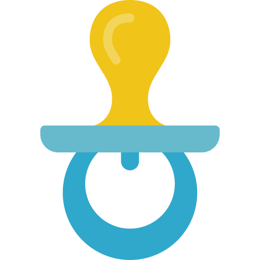 Pacifier toy toy icons children icon