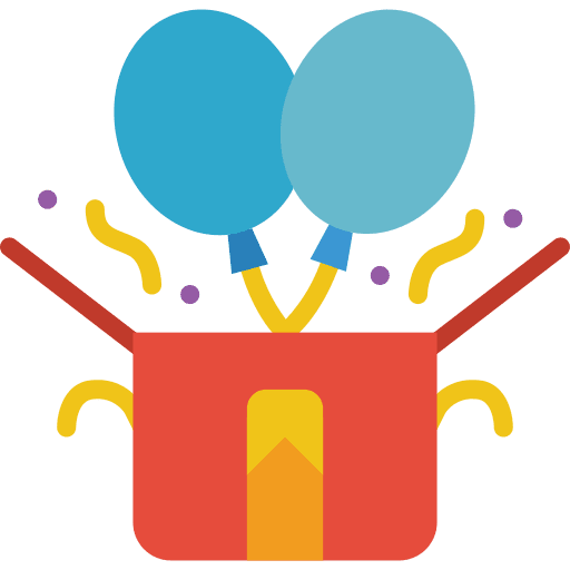 Party date kid and baby administration icon