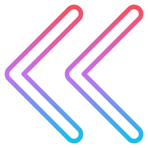 Backward backward point arrow icon