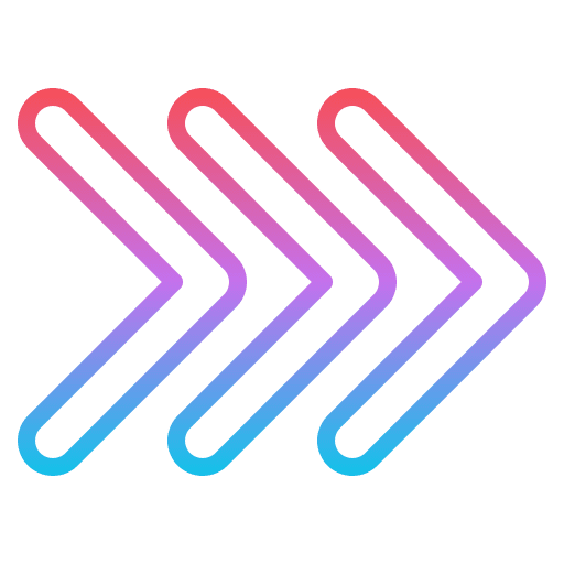 Fast forward breadcrumb control arrow icon