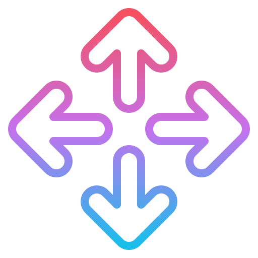 Move move direction arrow icon