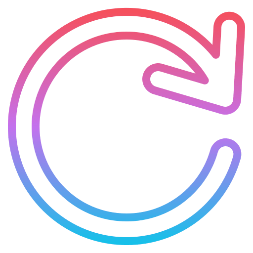 Redo direction arrows reloading icon