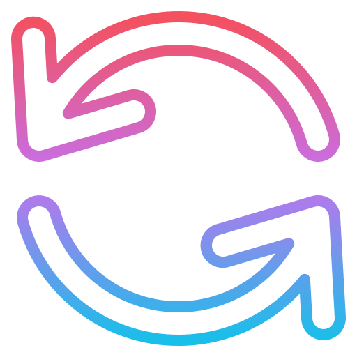 Sync synchronize direction navigate icon