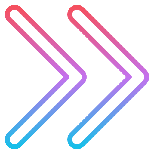 Forward navigate direction arrows icon