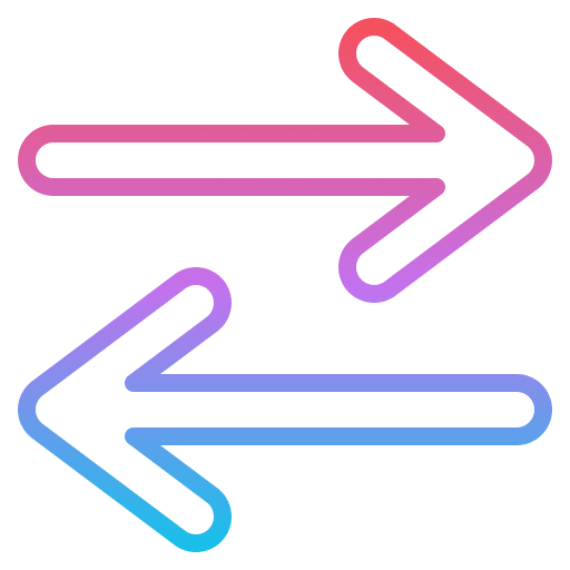 Transfer point navigate direction icon