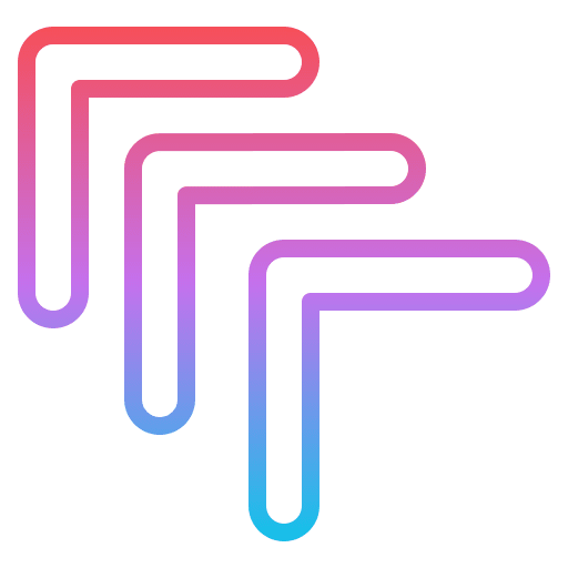 Diagonal arrows diagonal arrows navigate corner icon