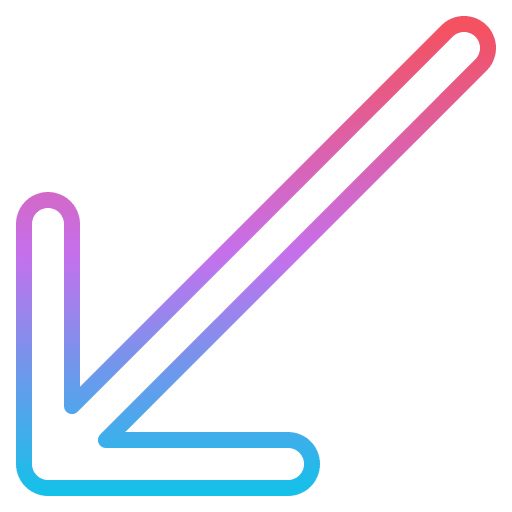 Diagonal arrows diagonal navigate icon