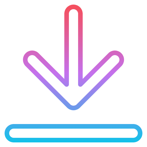 Download download direction arrow icon