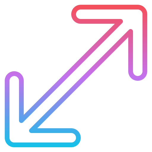 Expand direction navigate control icon