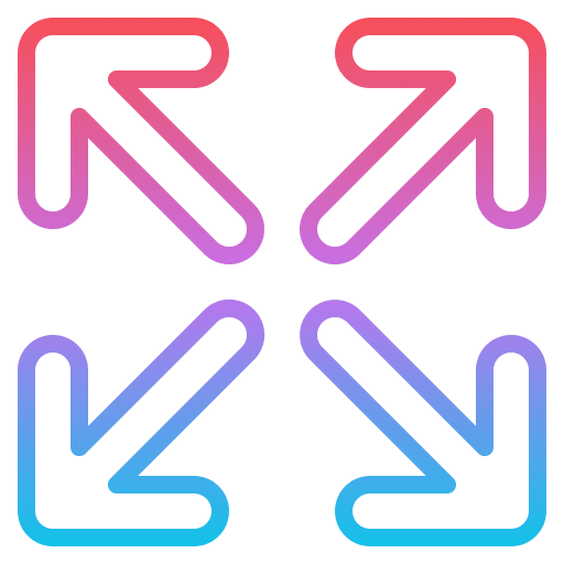 Expand expand direction arrows icon