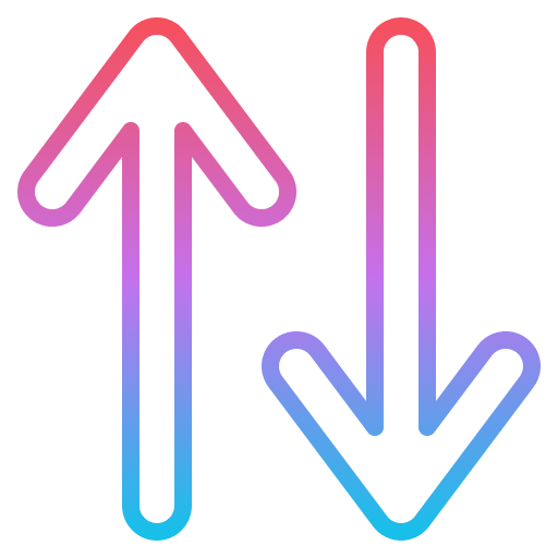 Transfer point control arrows icon