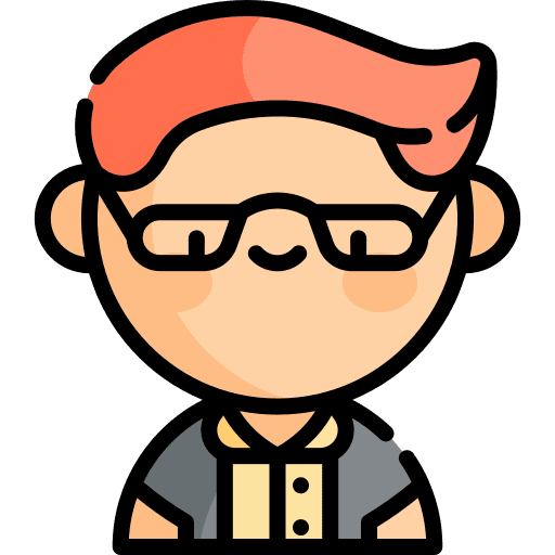 Boy avatar user white man icon