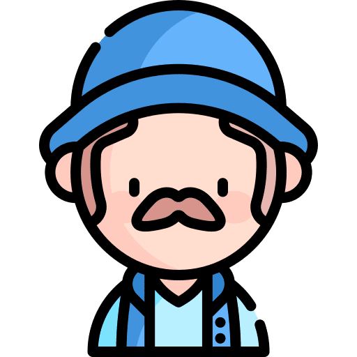 Man person moustache man icon