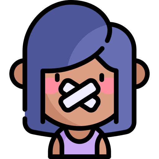 Silent ethical censor censored icon