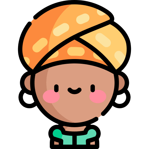 African profile people black person icon