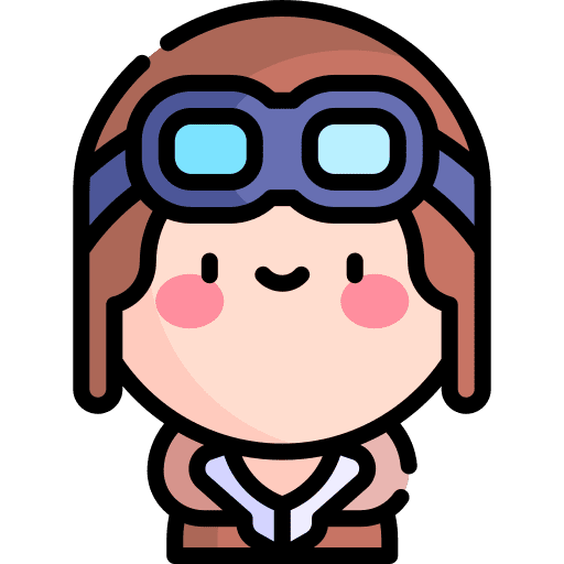 Aviator captain professions and jobs aviator icon