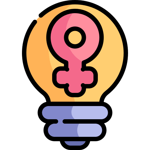 Feminism femenine woman innovation icon