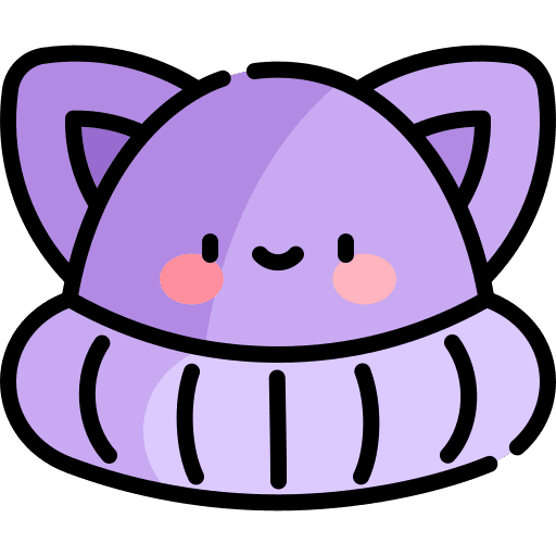 Hat woman cat ears icon
