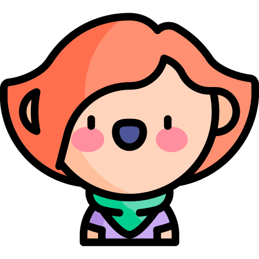 Woman young avatar user icon