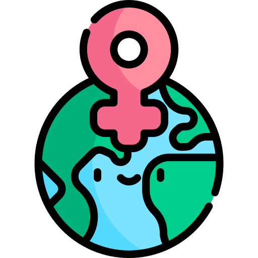 Feminism femenine vindication world icon