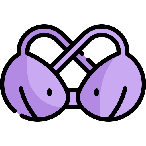 Bra clothing women underwear icon