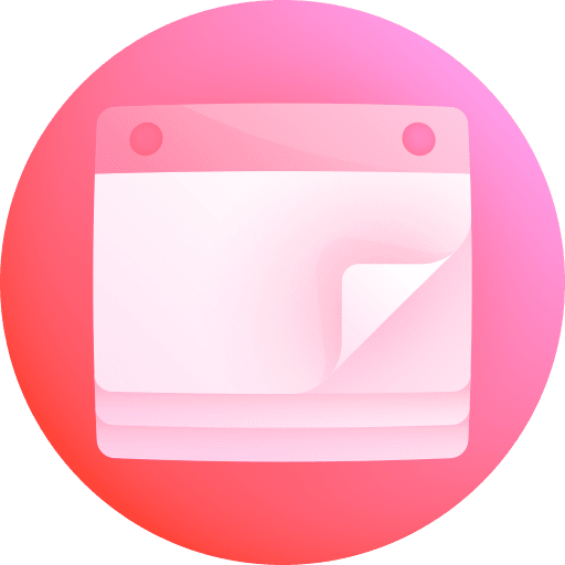 Calendar schedule organization time icon