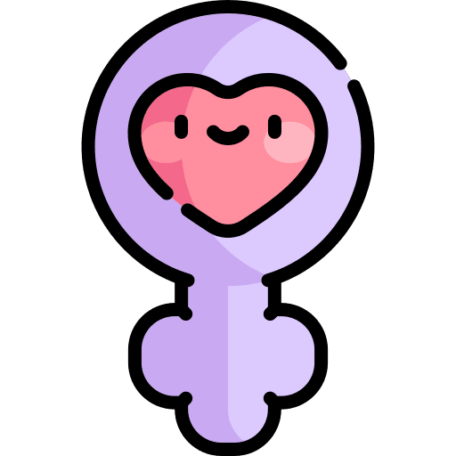 Chat women gender shapes and symbols icon
