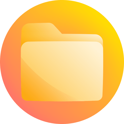 Folder office material files and folders folder icon