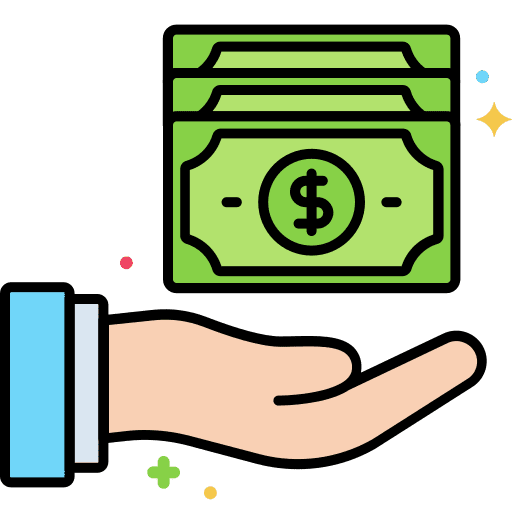 Cash mobile payment ui payment method icon