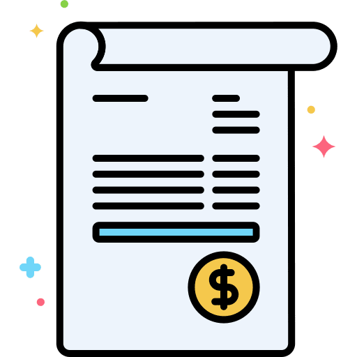 Invoice invoices ticket invoice icon