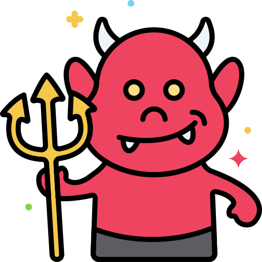 Devil devil ghost mythical creature icon