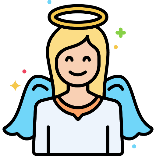 Angel wings fear angel icon