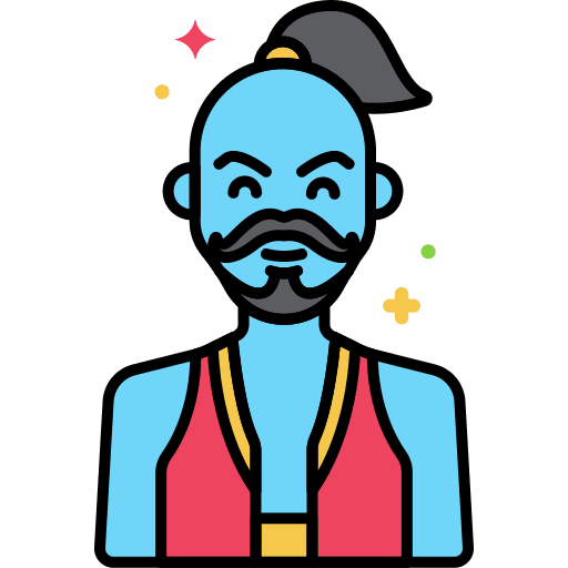 Genie halloween genie horror icon