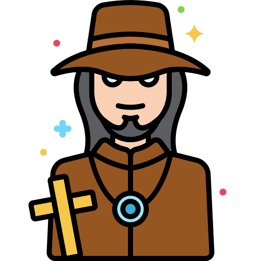 Hunter cowboy hunter vampire icon