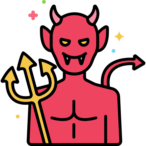 Devil devil bad demon icon