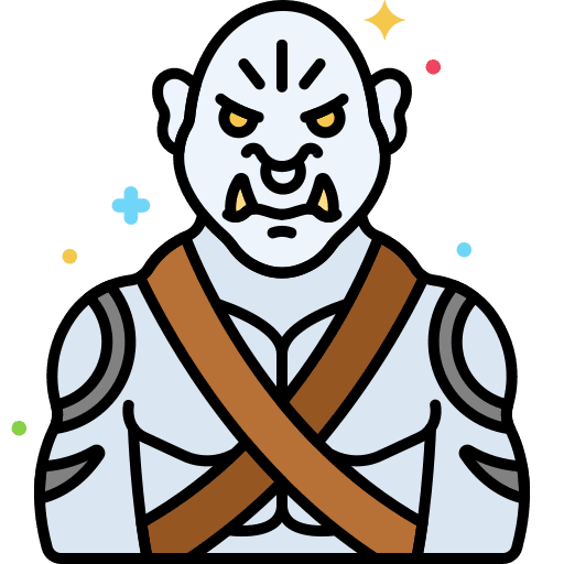 Ogre ogre scary supernatural icon