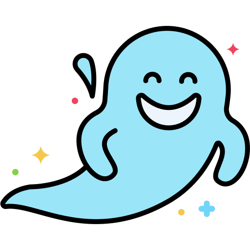 Ghost halloween mythical creature ghost icon