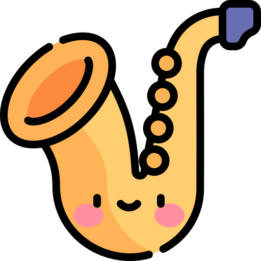 Saxophone music instrument orchestra music icon