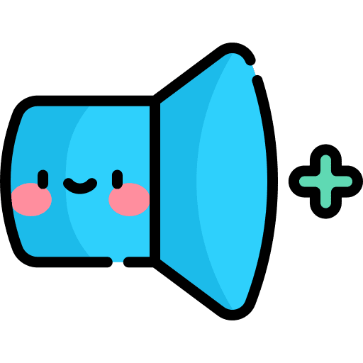 Volume up ui interface loudspeaker icon