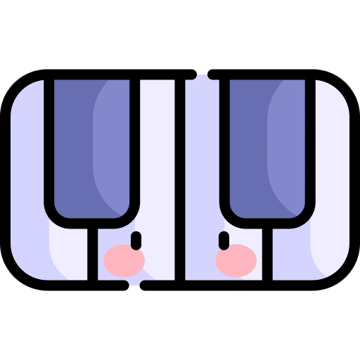 Piano entertainment piano musical instrument icon