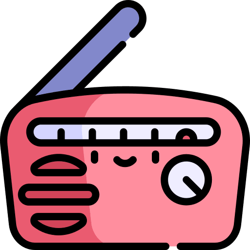 Radio transistor electronics radio icon