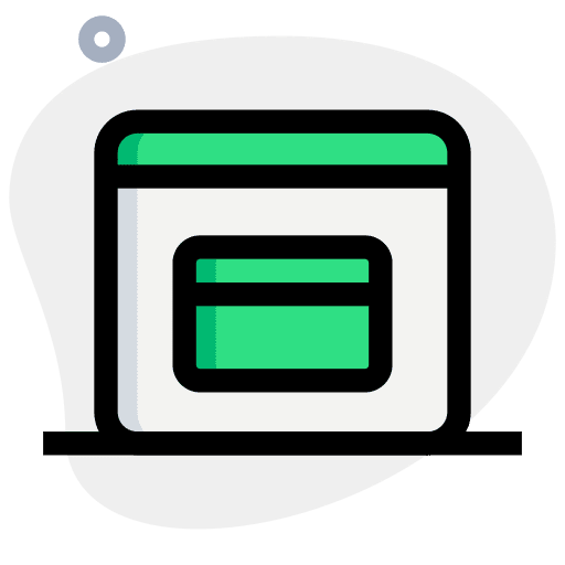 Credit card payment seo and web credit card payment pay card icon