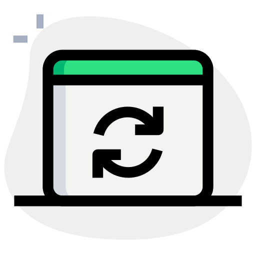 Synchronize update security interface icon