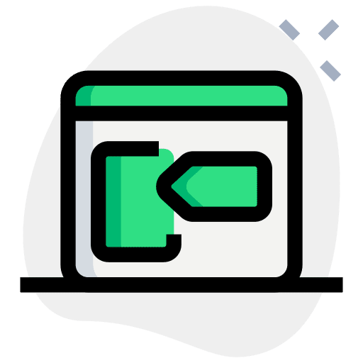 Bookmark internet seo and web browsers icon