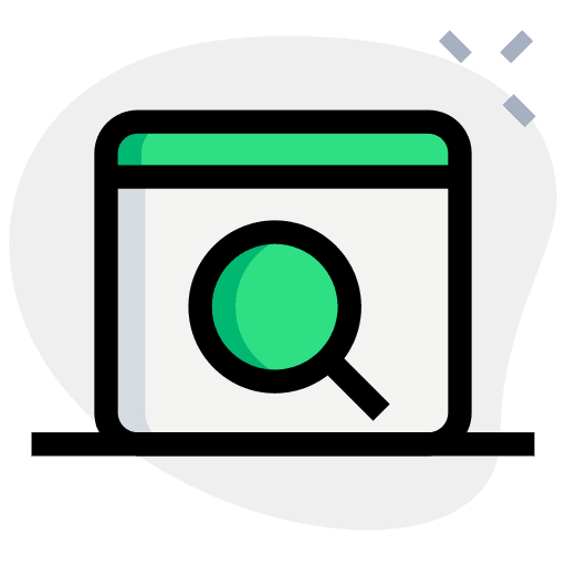 Search engine magnifier search searching icon